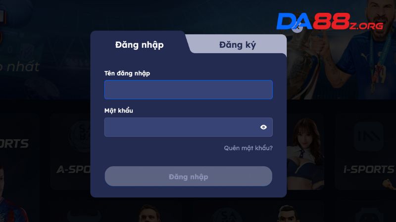 Hướng Dẫn Đăng Nhập Da88 Thiên Đường Cá Cược Trong Vài Phút 2 Anh em cần click vào nút đăng nhập để hệ thống mở ra cửa sổ điền thông tin đăng nhập